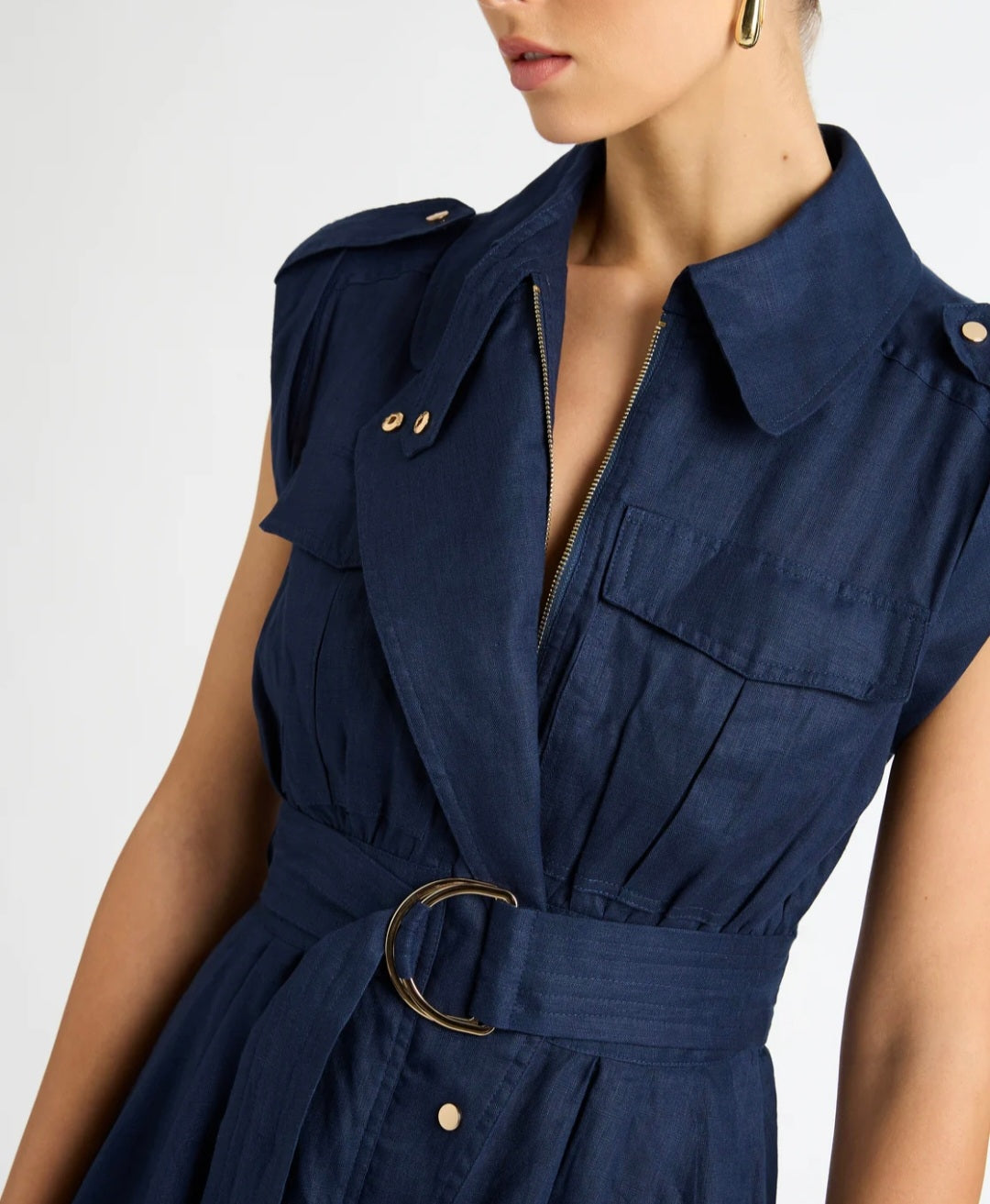 Blue Linen Maxi Dress | Maxi Dress | Linen Dress | Linen Clothing | 100% Organic Linen