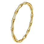 Bamboo Cuff Bangle Bracelet